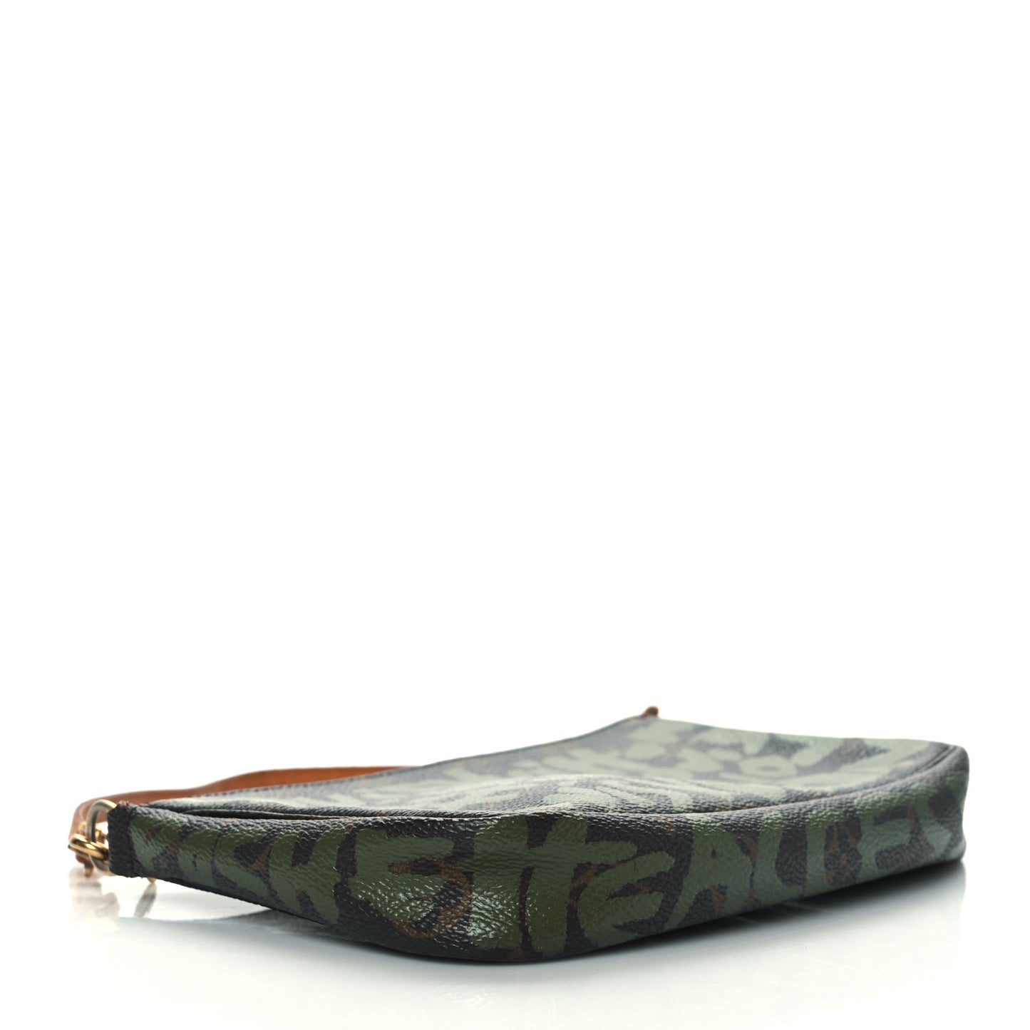 Monogram Graffiti Pochette Accessories Kaki