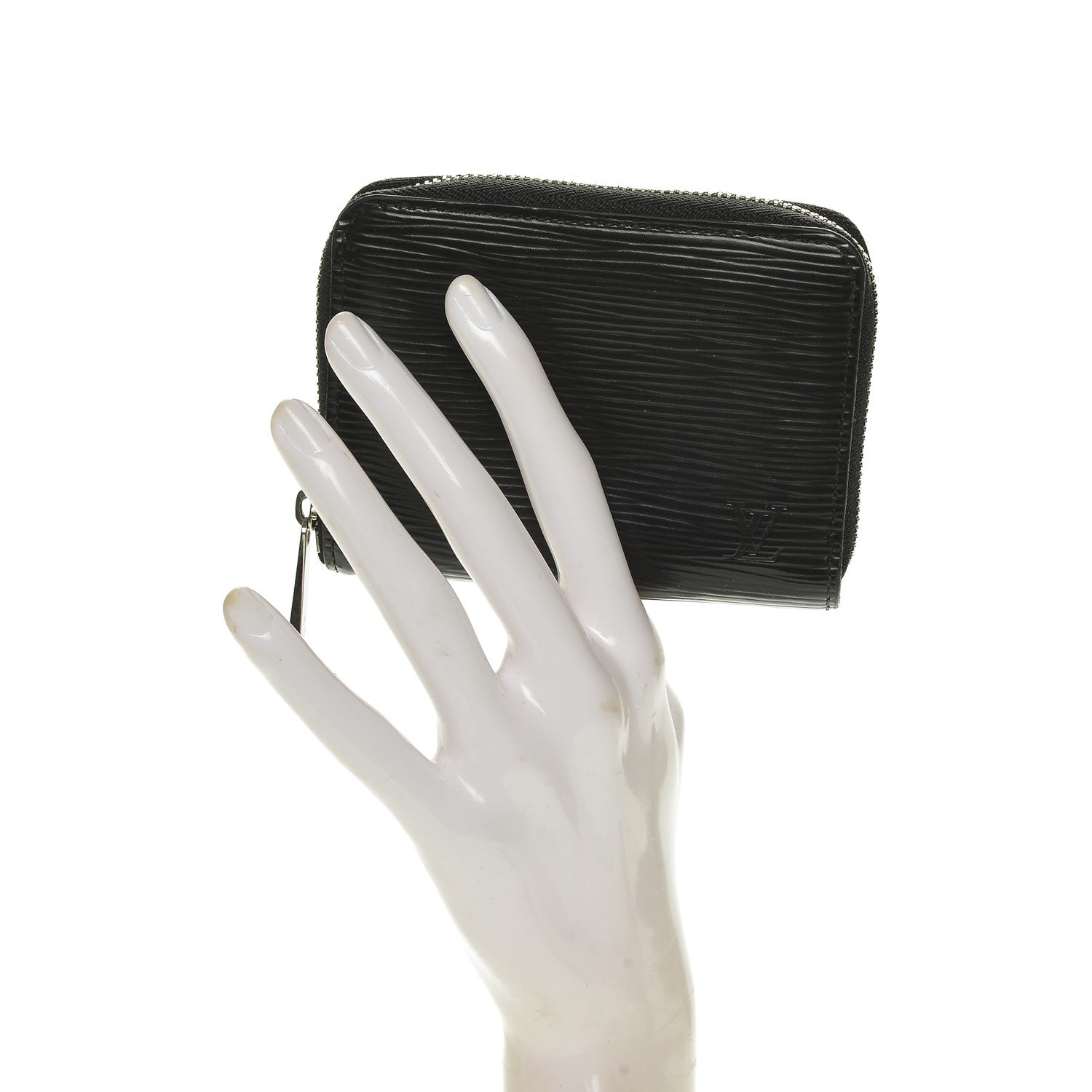 Louis Vuitton Epi Zippy Coin Purse Black 2 of 6