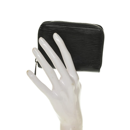 Louis Vuitton Epi Zippy Coin Purse Black 2 of 6