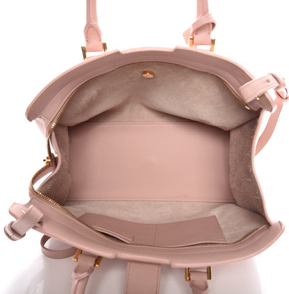 Saint Laurent Calfskin Monogram Small Cabas Pale Blush 6 of 9