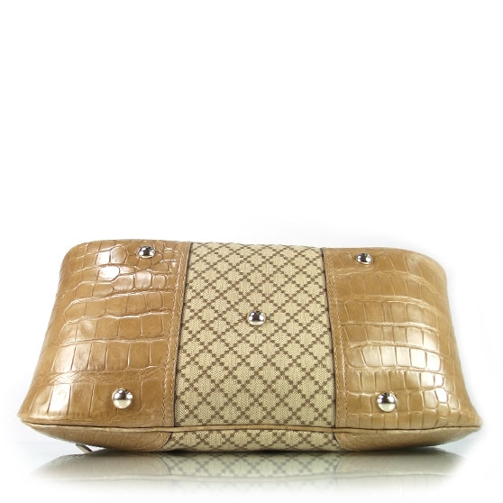 Diamante Crocodile Cathrine Large Bag
