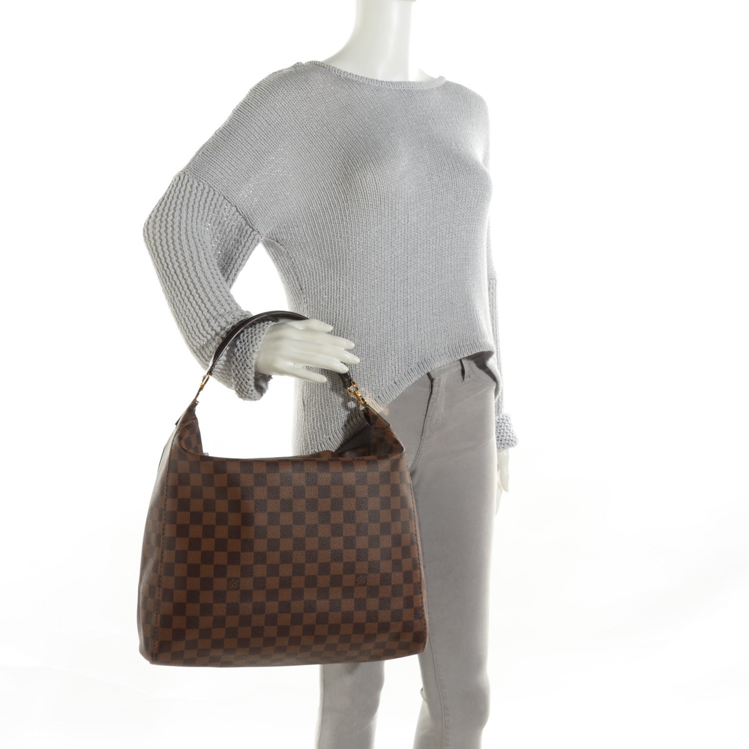 Louis Vuitton Damier Ebene Portobello GM 2 of 8