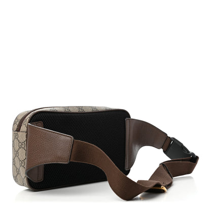 Gucci Soft GG Supreme Monogram Medium Ophidia Belt Bag Dark Brown 2 of 4