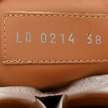 Louis Vuitton Canvas Monogram Lous Open Back Sneaker 38 Navy Blue 8 of 12