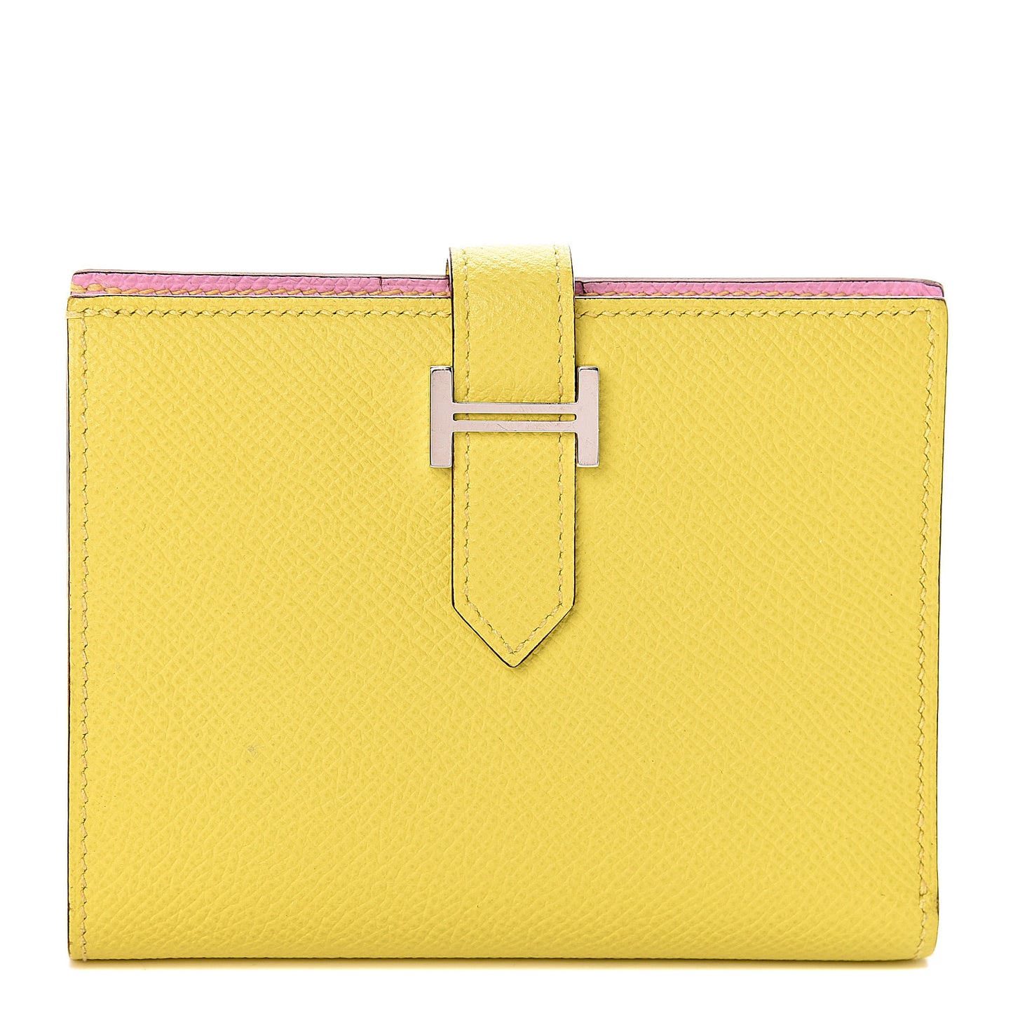 Epsom Verso Bearn Compact Wallet Lime Mauve Silvestre