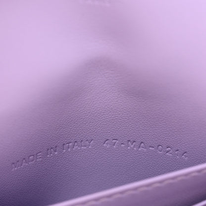 Christian Dior Lambskin Cannage Miss Dior Glycine Wallet Purple 7 of 9