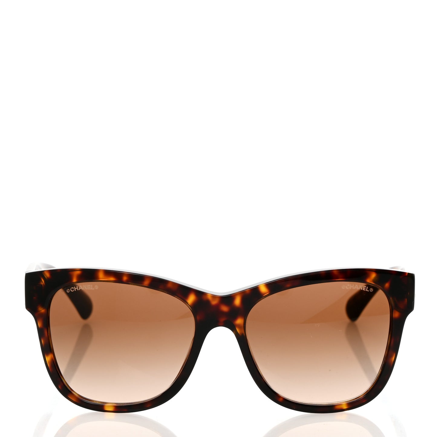 Acetate Runway Square Sunglasses 5380 Dark Tortoise