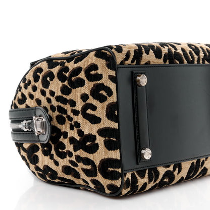 Louis Vuitton Jacquard Velvet Leopard Print Stephen Sprouse Speedy 12 of 15