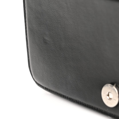 Chanel Caviar Quilted Boy Wallet On Chain WOC Black 11 of 12