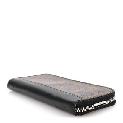 Louis Vuitton Monogram Macassar Vertical Zippy Wallet 4 of 9