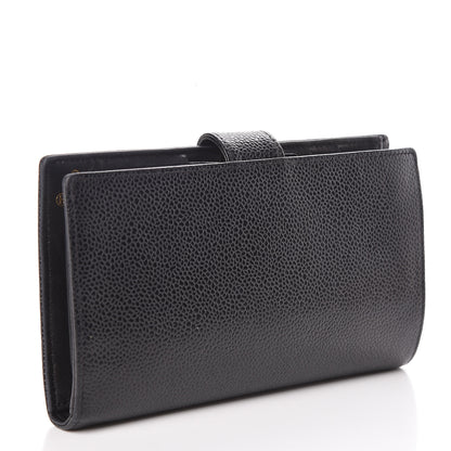 Chanel Caviar Timeless CC French Wallet Black 3 of 8
