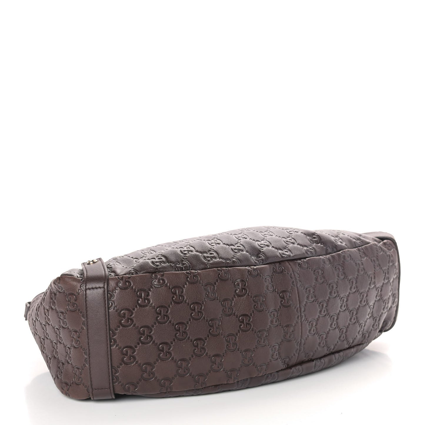 Guccissima Medium Abbey Shoulder Bag Chocolate