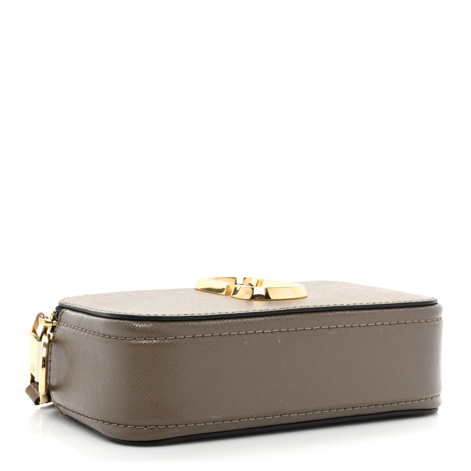 Marc Jacobs Saffiano Small Snapshot Camera Bag Sandcastle 4 of 14