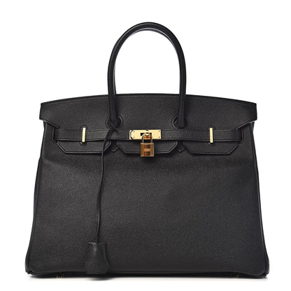 Hermes Epsom Birkin 35 Black 1 of 40