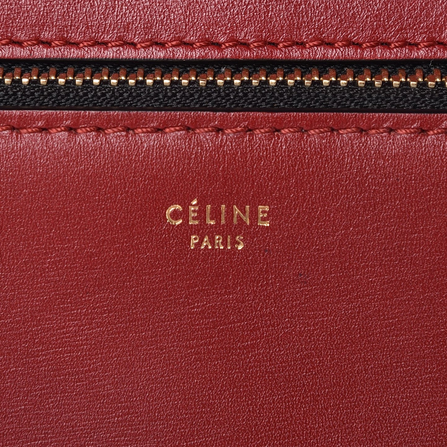 Smooth Calfskin Large Edge Shoulder Bag Red