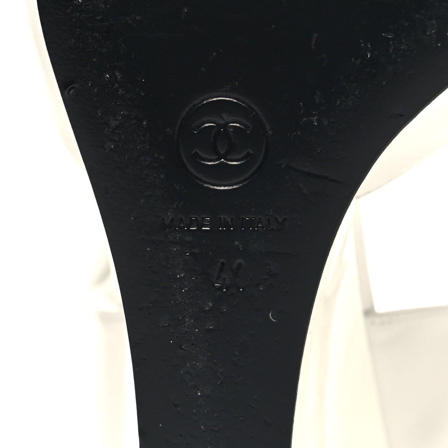 Lambskin Patent Cap Toe Mary Jane Wedge Pumps 41 White Black