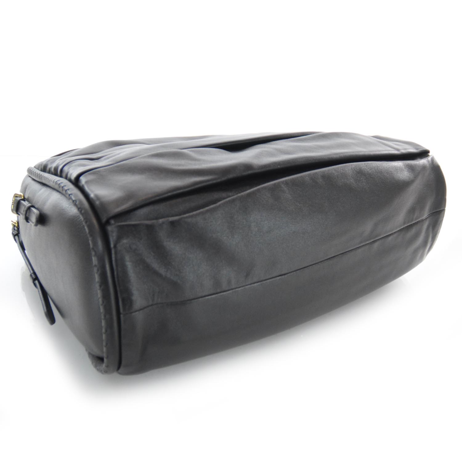 Christian Dior Lambskin Libertine Medium Hobo Black 4 of 7