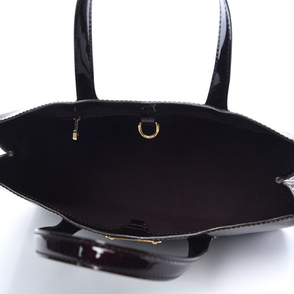 Louis Vuitton Vernis Wilshire PM Amarante 5 of 9