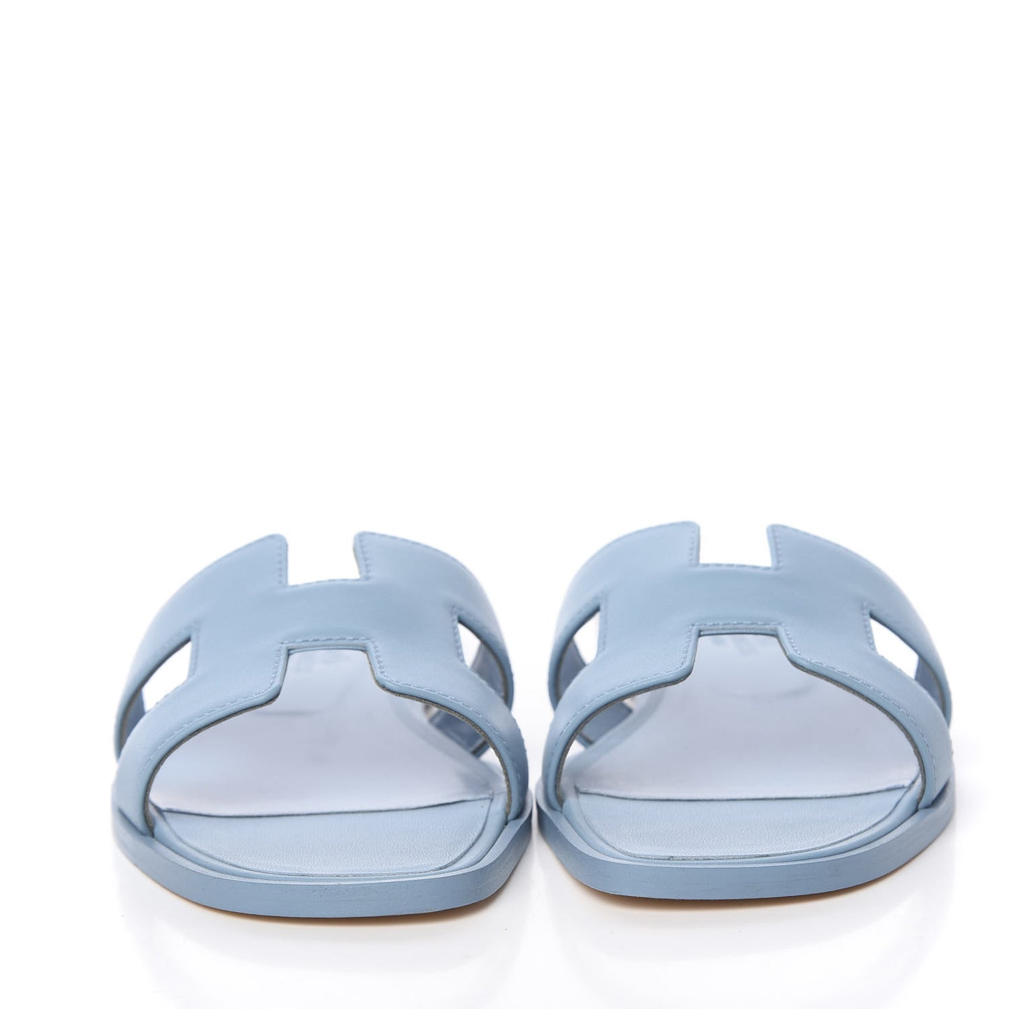 Calfskin Oran Sandals 36 Bleu Dorset