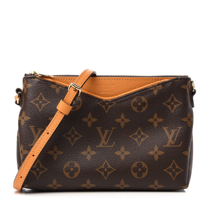 Louis Vuitton Monogram Pallas Uniformes Crossbody Safran 1 of 10