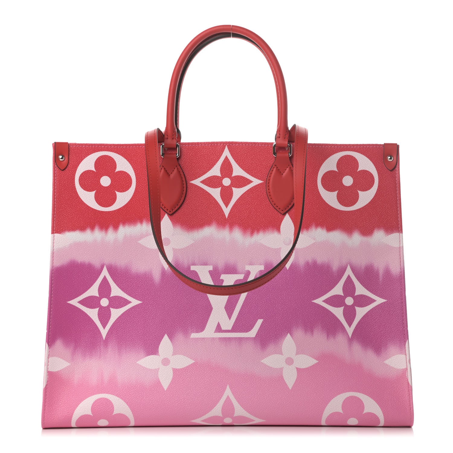 Louis Vuitton Monogram Escale Onthego GM Rouge 1 of 12