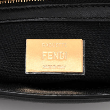 Fendi Nappa Apolo Chain Baguette Black 6 of 10