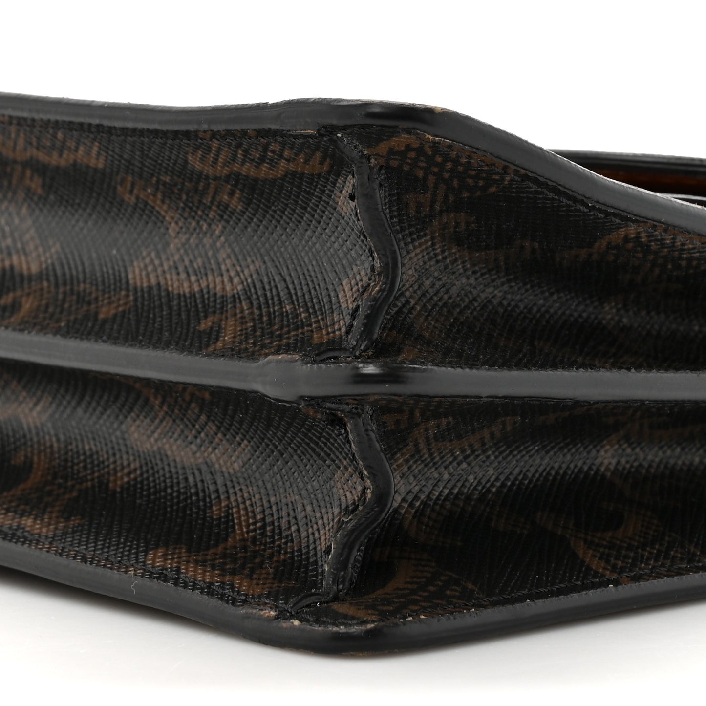 Triomphe Canvas Lambskin Wallet On Strap Tan