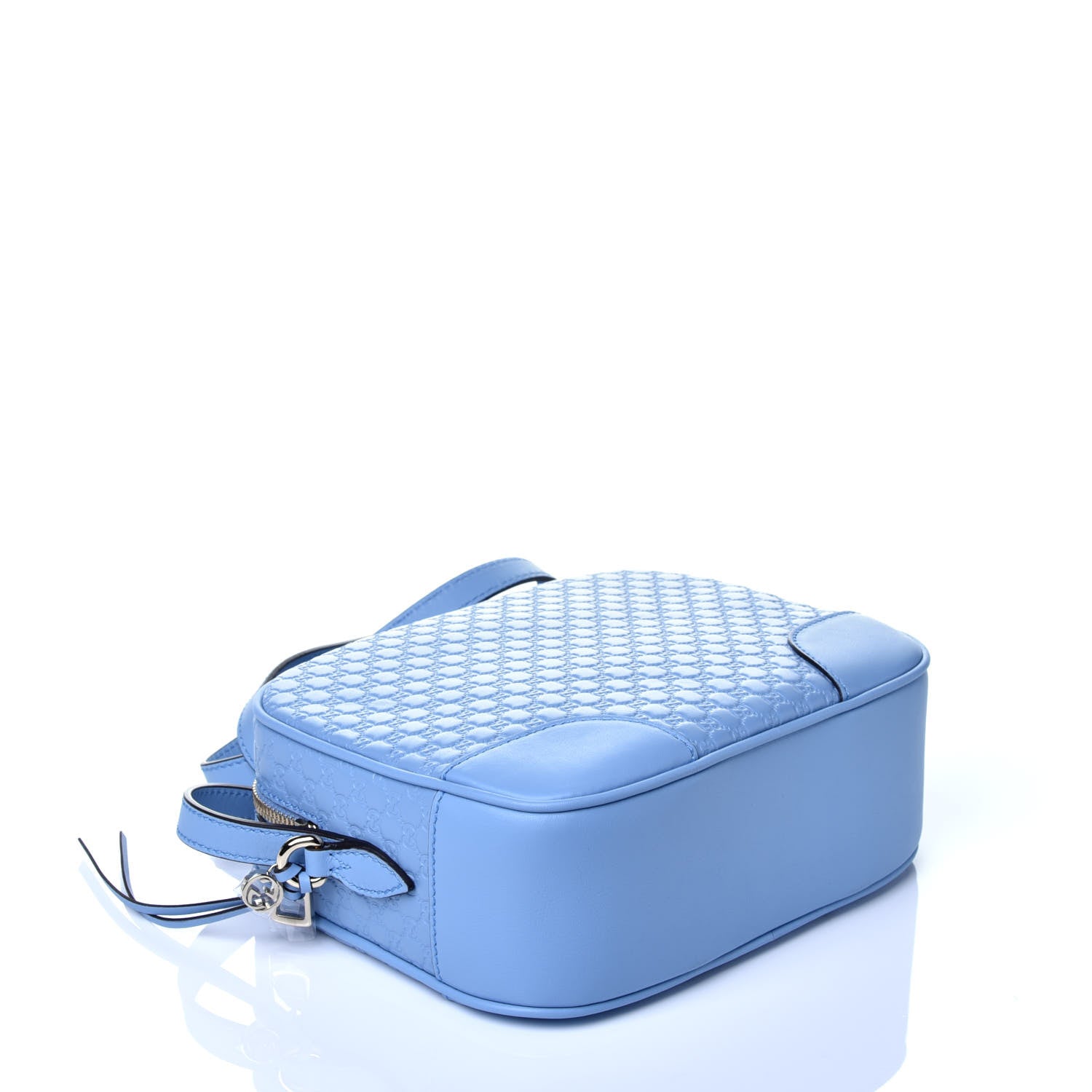 Gucci Microguccissima Mini Bree Messenger Bag Mineral Blue 5 of 11