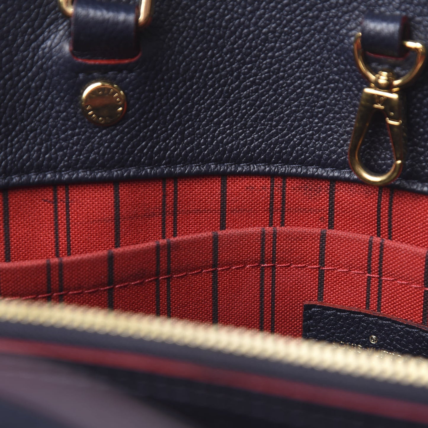 Empreinte Montaigne GM Marine Rouge