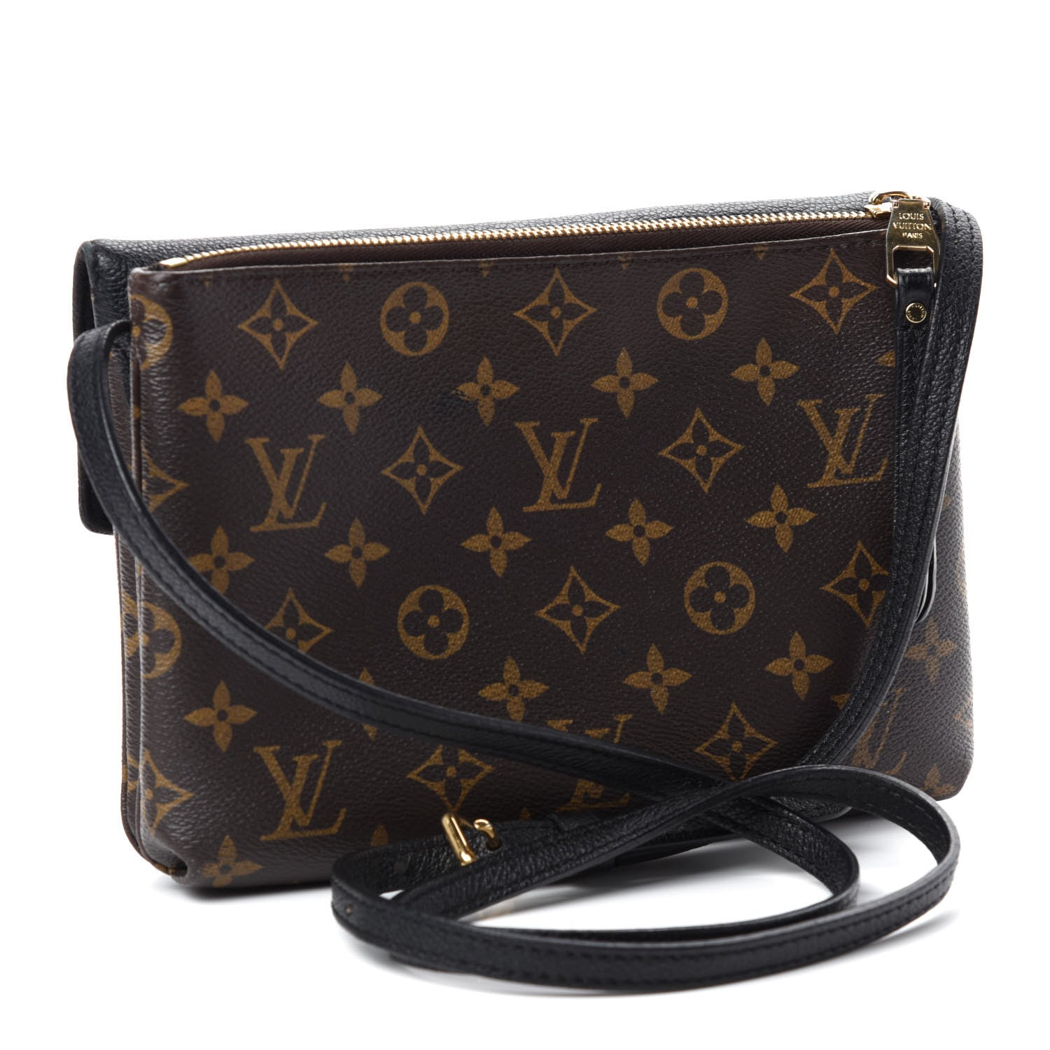 Louis Vuitton Monogram Twice Pochette Black 3 of 11