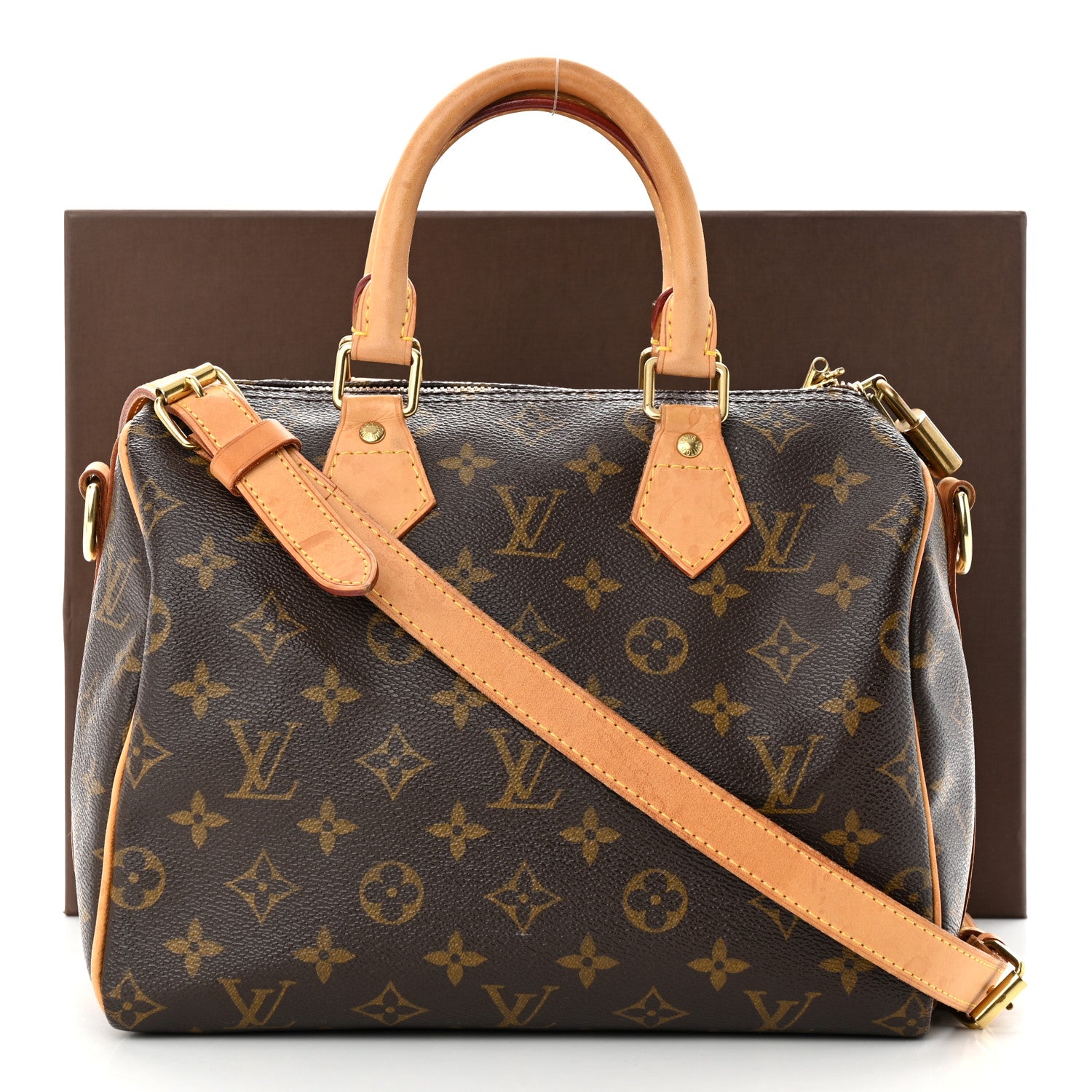 Louis Vuitton Monogram Speedy Bandouliere 25 13 of 13