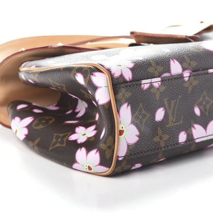 Louis Vuitton Monogram Cherry Blossom Sac Retro Bag Brown 8 of 9