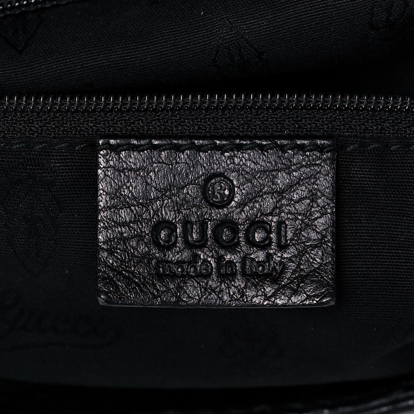 Guccissima Large New Ladies Web Hobo Black
