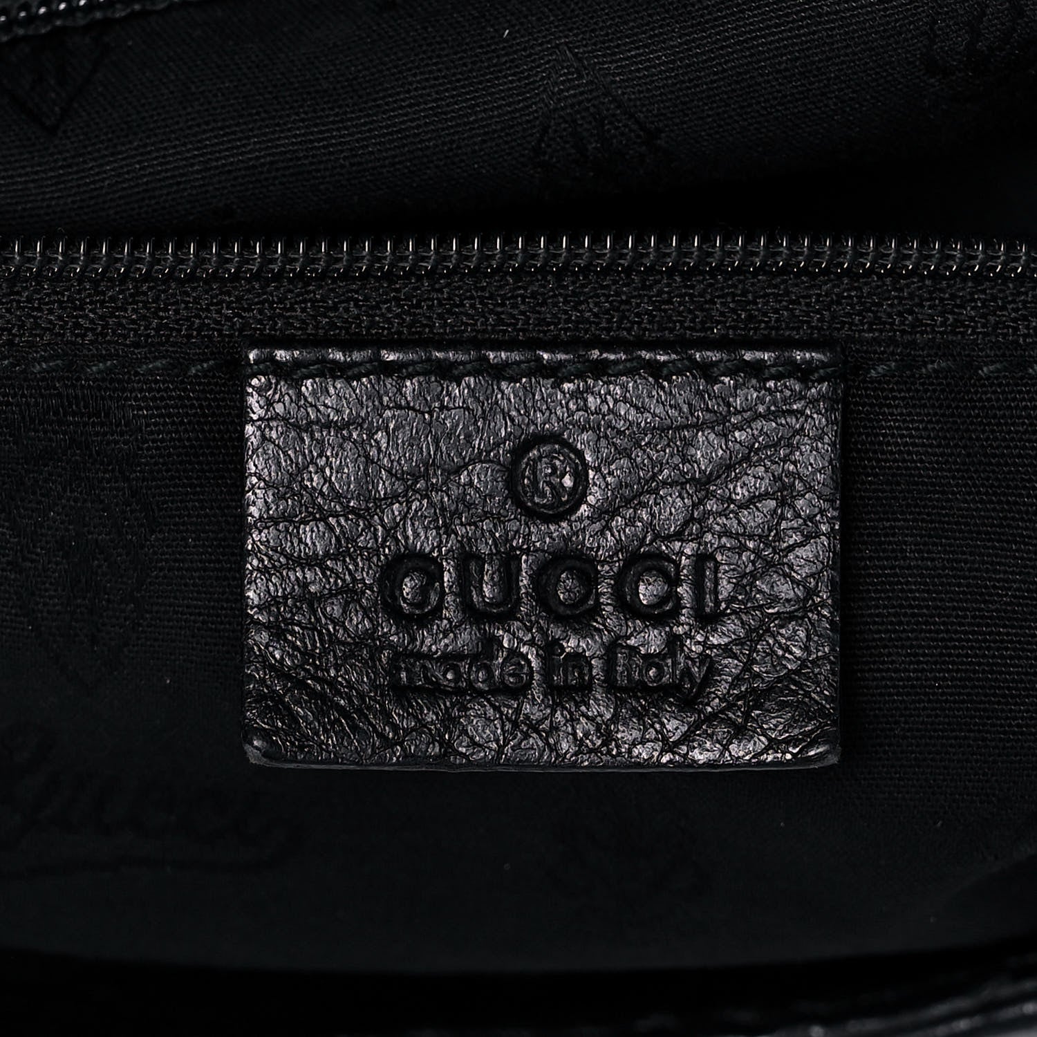 Gucci Guccissima Large New Ladies Web Hobo Black 6 of 14