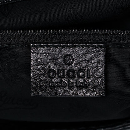 Gucci Guccissima Large New Ladies Web Hobo Black 6 of 14