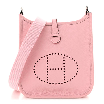 Hermes Taurillon Clemence Evelyne TPM Rose Sakura 1 of 11