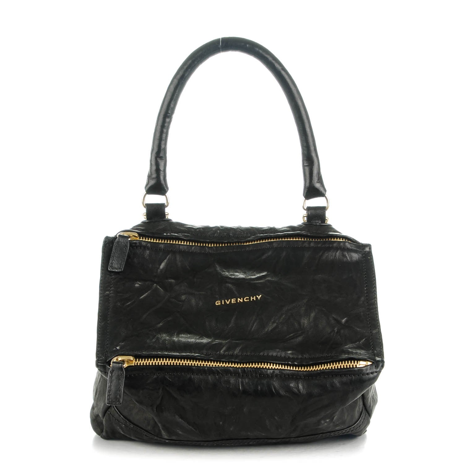Givenchy Tumbled Sheepskin Small Pandora Black 1 of 7