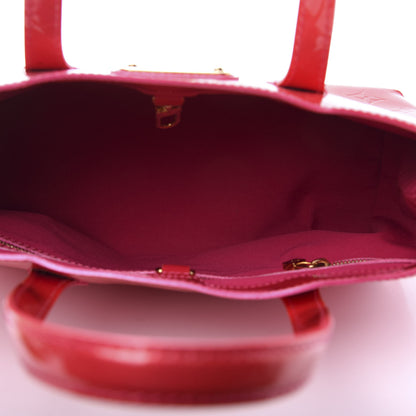 Louis Vuitton Vernis Wilshire PM Rose Pop 4 of 9