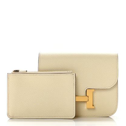 Hermes Epsom Constance Slim Wallet Nata 1 of 7