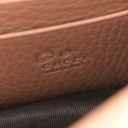 Gucci Dollar Calfskin Interlocking G Chain Wallet Camelia 6 of 11