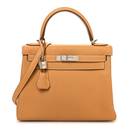 Hermes Togo Kelly Retourne 28 Kraft 1 of 10