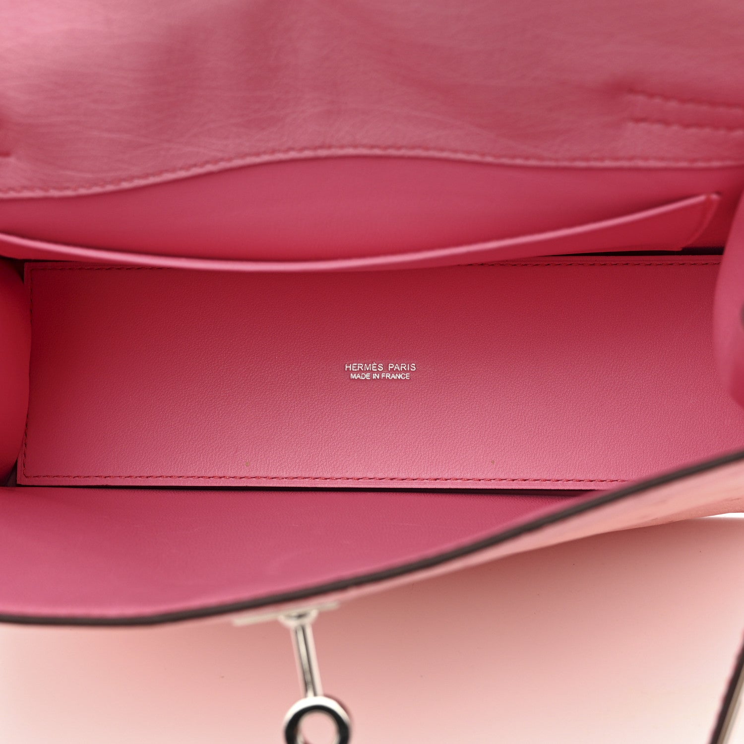 Hermes Ostrich Kelly Danse II Belt Bag Rose Bubblegum 5 of 12