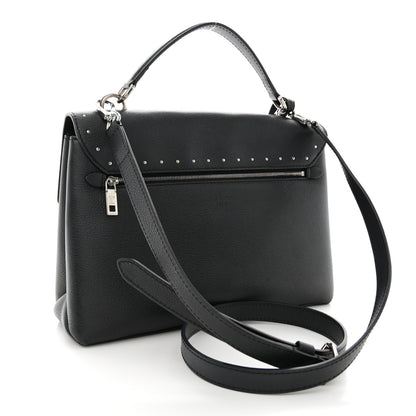 Louis Vuitton Soft Calfskin My Lockme Studs Black 3 of 14