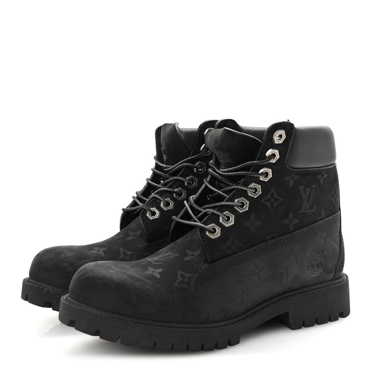 Louis Vuitton Men\'s Dark Suede Chukka Boots Louis Vuitton Suede Calfskin Mens LV Hiking Ankle Boots 9.5  main image 2