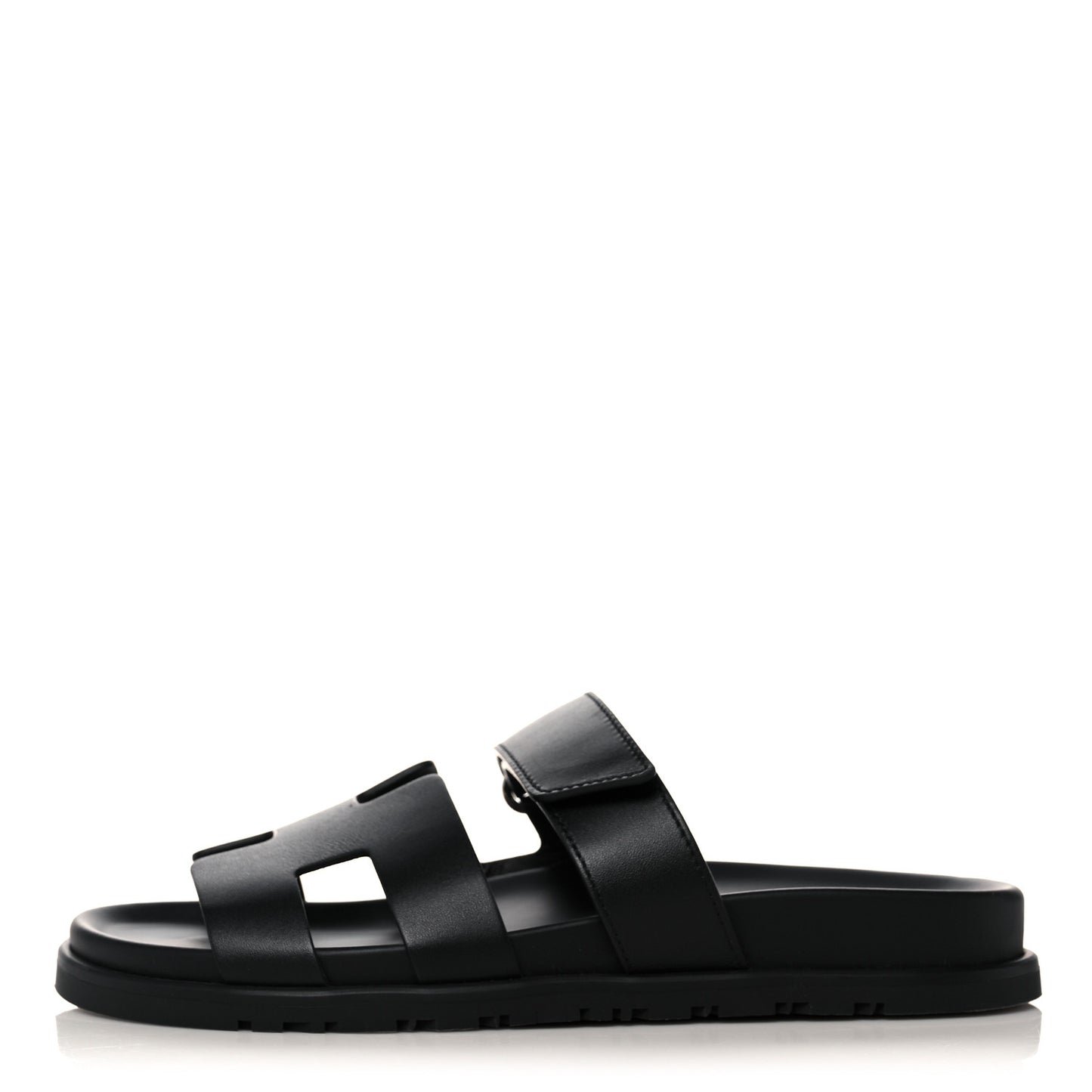 Calfskin Womens Chypre Sandals 38 Black