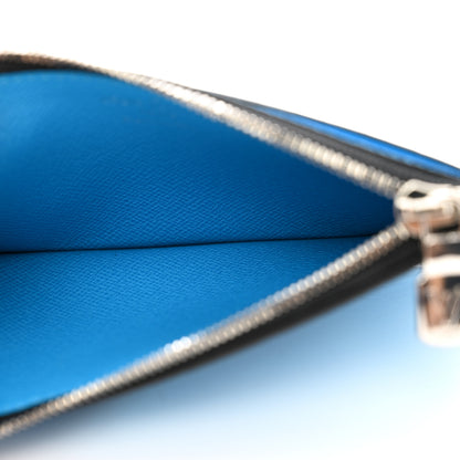 Louis Vuitton Taigarama Coin Card Holder Blue Lagoon 5 of 8