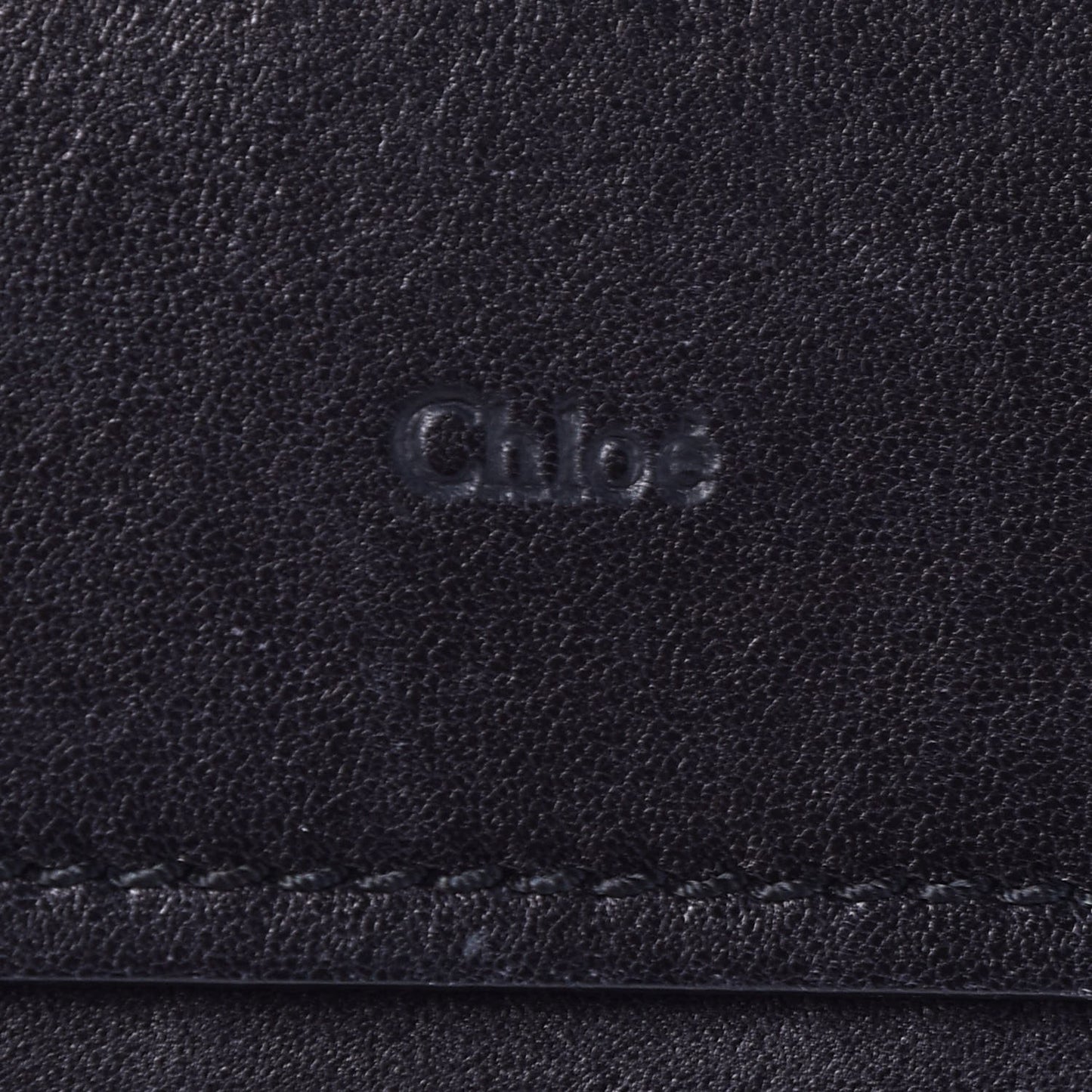 Calfskin Zipper Cutout Shoulder Bag Black