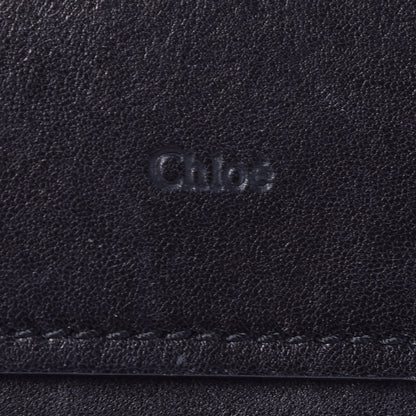 Chloe Calfskin Zipper Cutout Shoulder Bag Black 8 of 16