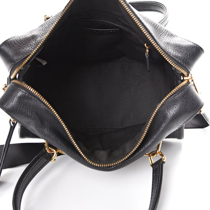 Marc Jacobs Pebbled Calfskin Wellington Satchel Black 4 of 17