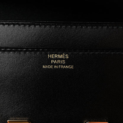 Hermes Box Constance Wallet To Go Rock Black 6 of 10